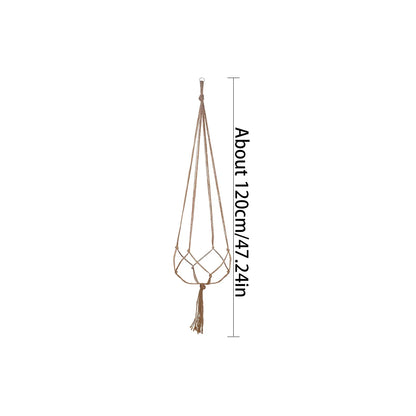 1PCS Hanging Flowerpot Decorative Baskets Outdoor Storage for Plants Planter Home Decorations Plant Pot Flowerbed Balcon Basket