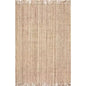 Natura Chunky Loop Jute Tan 4 Ft. X 6 Ft. Area Rug