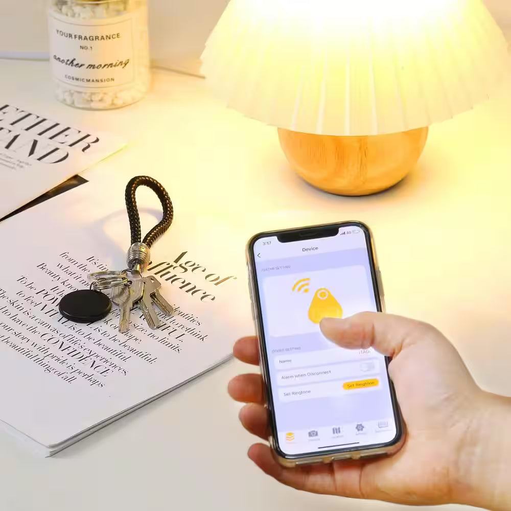Portable GPS Tracking Mobile Tracking Smart anti Loss Device Key Finder Locator GPS Smart Finders Tracker, 5-Packs