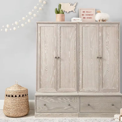 Nordic Gourd Grass Storage Basket Handwoven Toy Basket Bathroom Lidded Laundry Basket Kids Room Storage Box