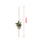 Hanging Plant Handmade Macrame Plant Hanger Flower Pot Planter Hanger Wall Decor Courtyard Garden Hanging Planter Hanging Basket