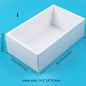 10Pcs Pull-Out Gift Boxes Drawer Kraft Paper Boxes with Clear Window Gift Jewelry Packaging Business Wedding Birthday Party