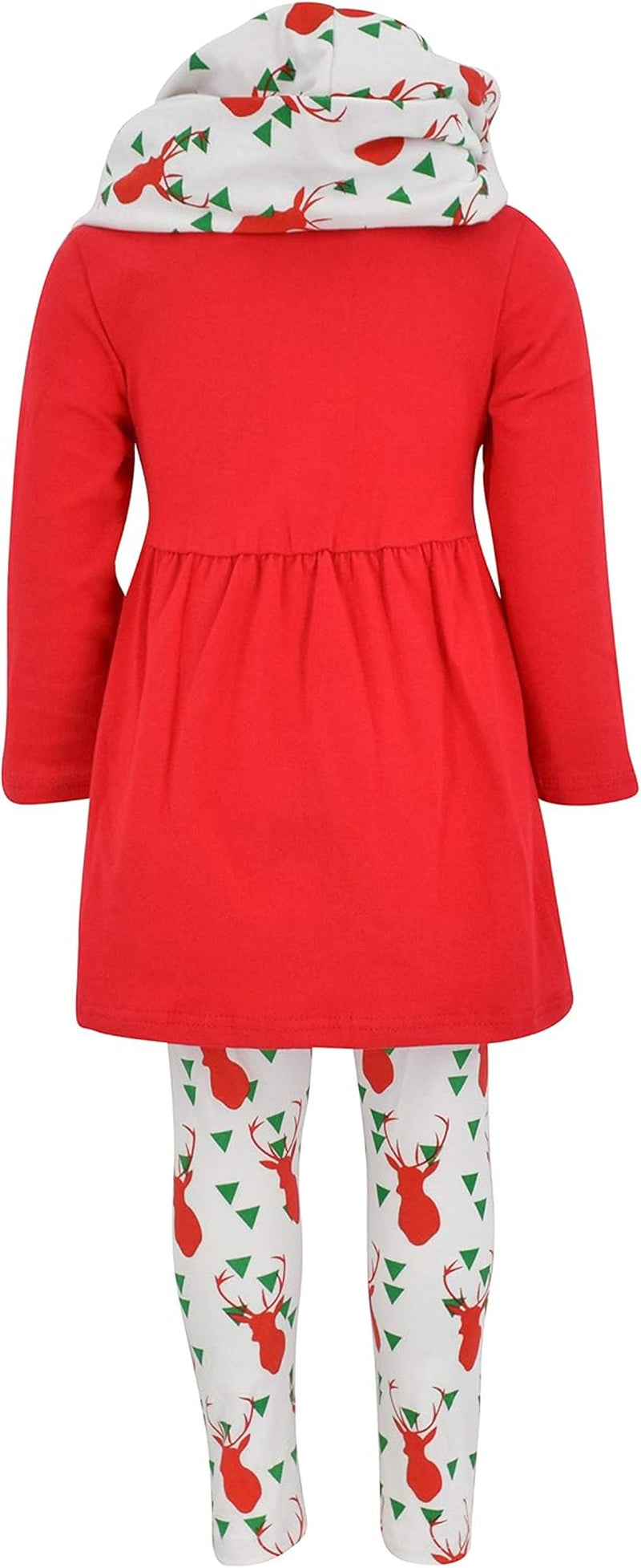 Girls Outfits Toddler 3 Piece Tunic Legging and Scarf Girls' Clothing Sets