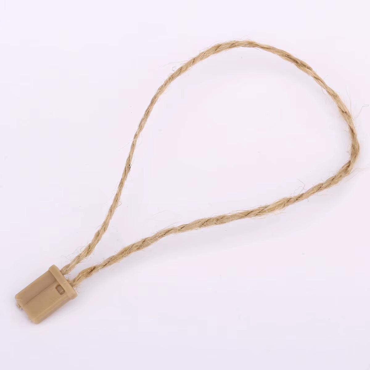 1000 Pieces/Lot Jute Hemp Hang Tag String 20Cm Jute Hangtag String Cord for Clothing Tag Hanging Cord Jute String Tag Seal