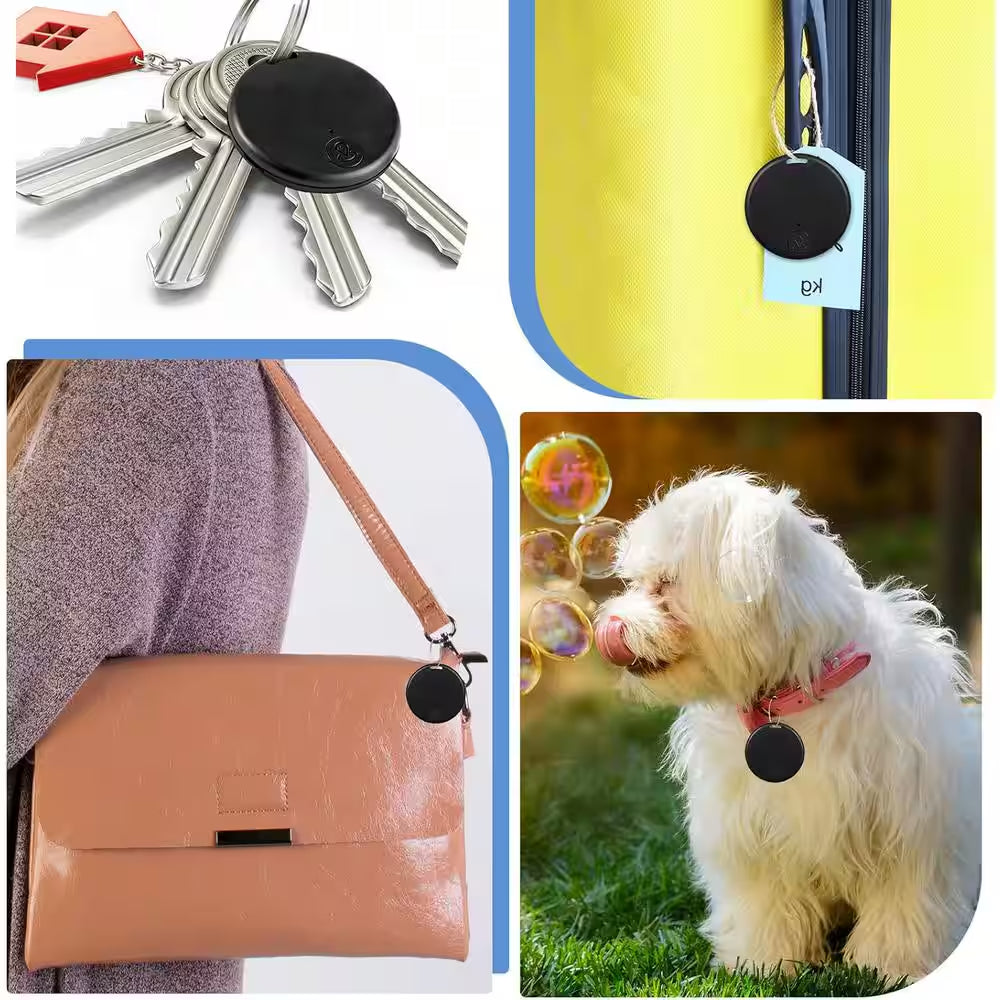 Portable GPS Tracking Mobile Tracking Smart anti Loss Device Key Finder Locator GPS Smart Finders Tracker, 5-Packs