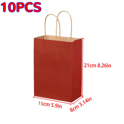 Kraft Paper Bags, Etiquette, Holiday Gift Bags, Takeout Fast Food Packaging Bags, Milk Tea and Coffee Packaging Bags