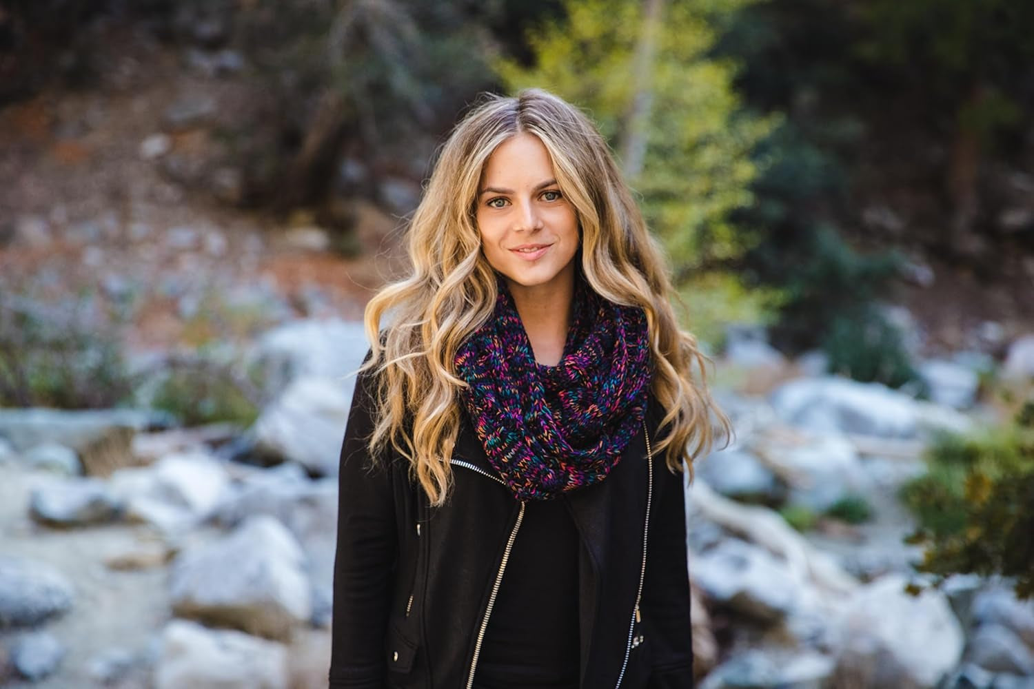 Infinity Scarf Women Winter Cable Knit Circle Wrap - Mother'S Day Gift