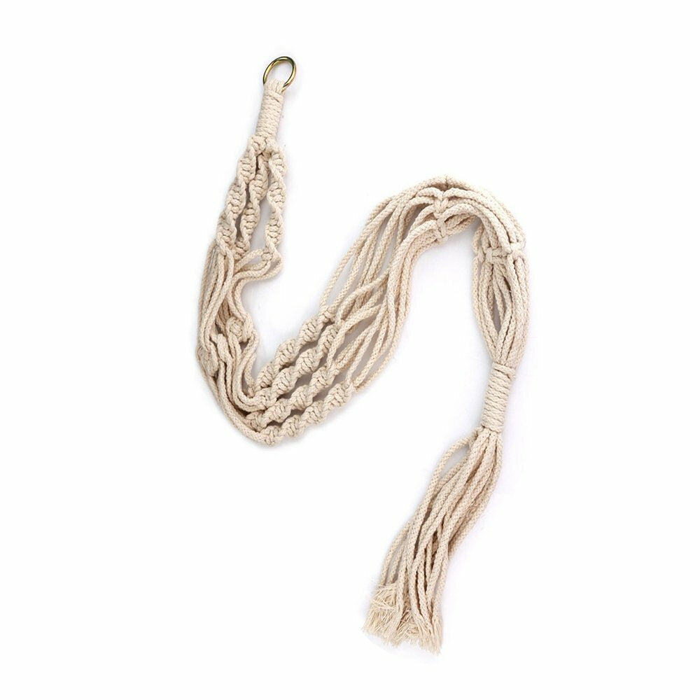 2 Pack Plant Hanger Flower Pot Plant Holder Large 4 Legs Macrame Jute 41 Inch US