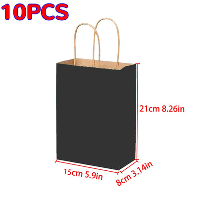 Kraft Paper Bags, Etiquette, Holiday Gift Bags, Takeout Fast Food Packaging Bags, Milk Tea and Coffee Packaging Bags