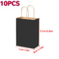 Kraft Paper Bags, Etiquette, Holiday Gift Bags, Takeout Fast Food Packaging Bags, Milk Tea and Coffee Packaging Bags
