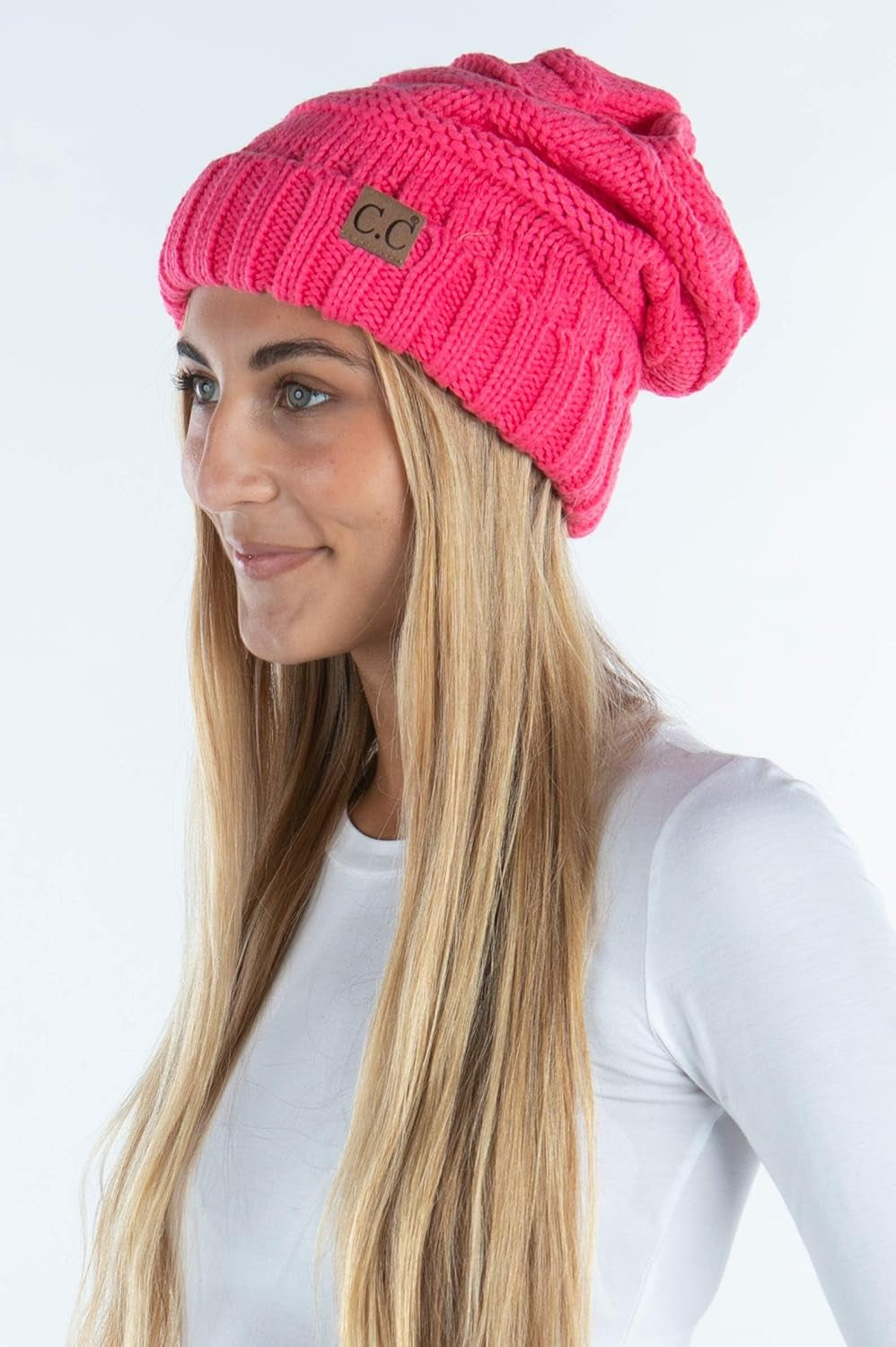 Premium Slouchy Beanie & Infinity Scarf Set - Mothers Day Gift - Warm Winter Bundle