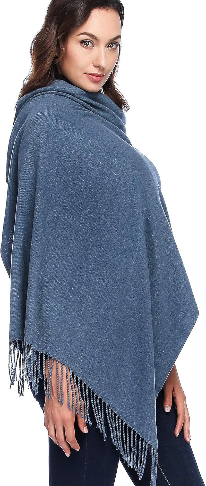 Wool Shawl Wraps - Extra Large Thick Soft Pashmina Scarf