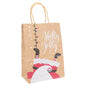 5Pcs Kraft Paper Gift Bags Merry Christmas Candy Cookie Packaging Bag Boxes Natal Kids Favors 2025 New Year Party Decoration