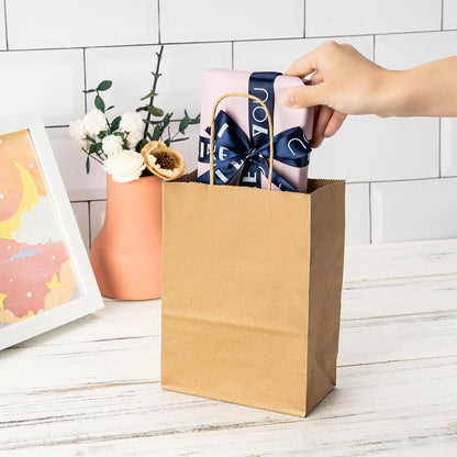 Kraft Paper Bags, Etiquette, Holiday Gift Bags, Takeout Fast Food Packaging Bags, Milk Tea and Coffee Packaging Bags