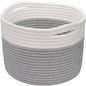 Small Cotton Rope Storage Basket - Shelf & Toy Organizer