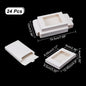 24 Pcs Rectangle Jewelry Box, 3.1X2X1" Tan Cardboard Jewelry Boxes Kraft Paper Gift Packaging Boxes Christmas Gift Paper