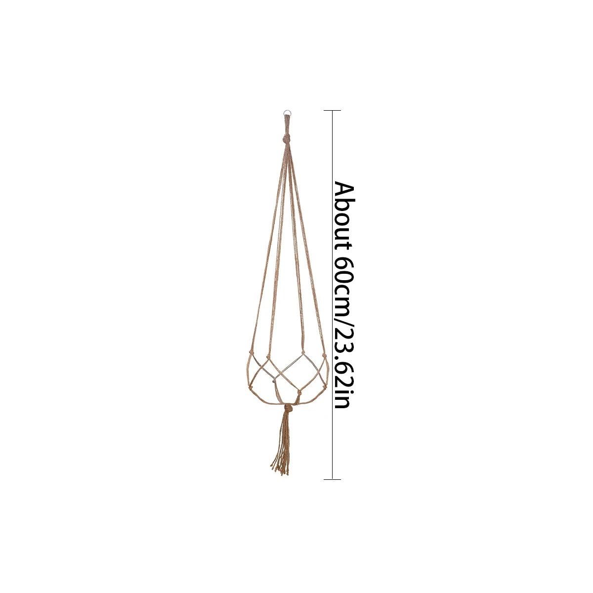 1PCS Hanging Flowerpot Decorative Baskets Outdoor Storage for Plants Planter Home Decorations Plant Pot Flowerbed Balcon Basket